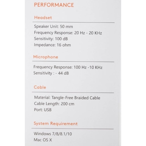 Гарнитура A4Tech Fstyler FH200U серый/синий, проводная