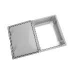Корпус пластиковый ЩМПп Rexant с монтажной панелью 500х350х190мм ABS УХЛ1 IP65