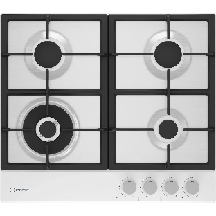 Газовая варочная панель Indesit THPM 642 WS/WH/I, независимая, белый