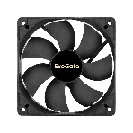 Вентилятор для корпуса ExeGate ExtraSilent ES12025H3P черный, 120 мм, 1450 об/мин, 24 дБ, 3 pin