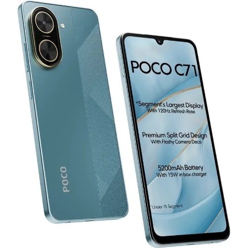 Смартфон Poco C71 RU 4/128Gb синий