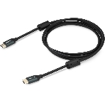 Кабель аудио-видео Buro HDMI (m)/HDMI (m) 1м. феррит.кольца Позолоченные контакты черный (BHP-HDMI-2.1-1G)