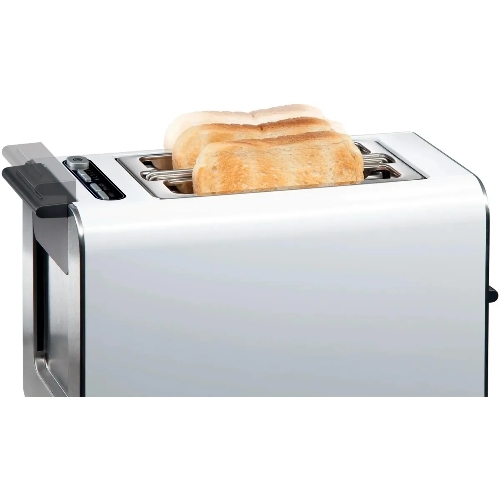 Тостер Bosch TAT8611N белый, 860 Вт, 2 слота