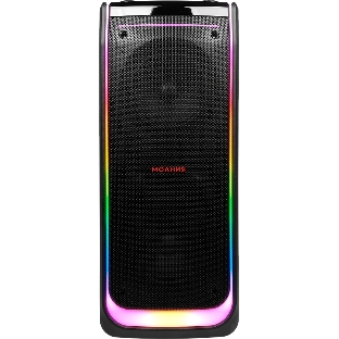Колонка портативная Ural Молния 10000 черный 1000W 1.1 BT/3.5Jack/USB-C 20м 8000mAh