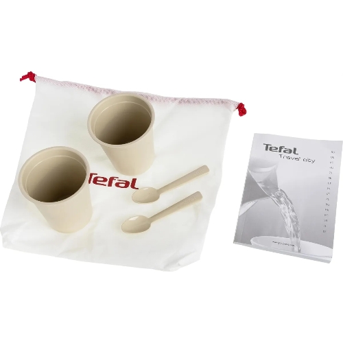 Чайник электрический Tefal KO120130 0.5л. 650Вт белый/бежевый(корпус: пластик)