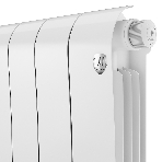 Радиатор биметаллический Royal Thermo Infinity 300 Bianco Traffico VR80 - 10 секц.