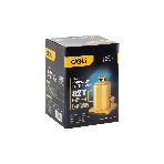 Домкрат бутылочный гидравлический Deli DQ71032 макс.грузоподъемность 32 т