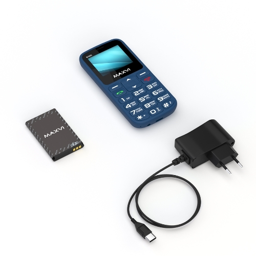 Мобильный телефон Maxvi B100i синий