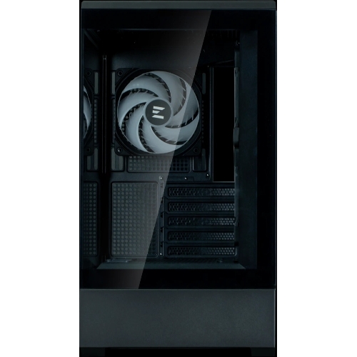 Компьютерный корпус ZALMAN P30 V2, MATX, черный, WINDOW, 2x3.5