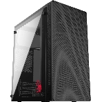 Компьютерный корпус Bloody BD-CC101 черный без БП mATX 1x80мм 1x92мм 2x120мм 2xUSB 2.0 1xUSB 3.0 audio