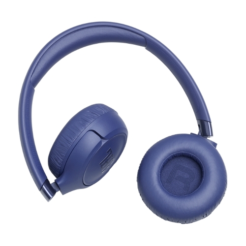 Беспроводные/проводные наушники JBL Tune 680NC синий, накладные, Bluetooth + проводной, адаптивное шумоподавление