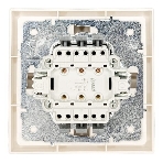 Выключатель 3-кл. LEZARD СП ZIMA IP20 10А безвинт. зажим, слон. кость 704-9088-109QC