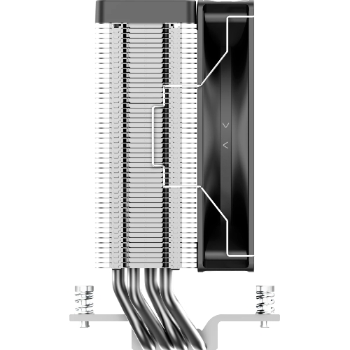 Кулер для процессора Ocypus Delta A40 Elite BK (Delta-A40-BK1NNWN00E-GL)