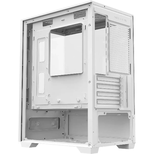 Компьютерный корпус Bloody CC-125 белый без БП mATX 5x120мм 2xUSB2.0 1xUSB3.0 audio bott PSU
