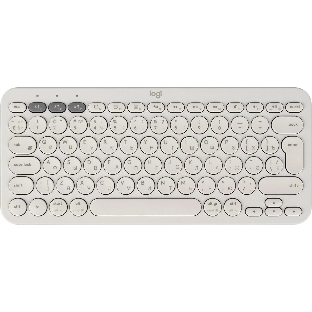 Клавиатура беспроводная Logitech K380, Bluetooth, белый