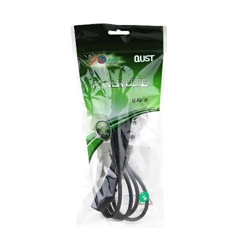 Кабель компьютер-розетка AOpen 1.8м 220V (EURO) VDE 3Gx0,5мм2 QUST ACE021-1.8M