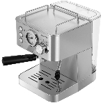 Кофеварка рожковая Maunfeld MF-721S PRO нержавеющая сталь, исп. кофе - молотый/чалды, 1.5 л, 1140 Вт, 15 бар
