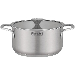 Кастрюля Rondell Modern RDS-1748, 4.8л, 24см, с крышкой, стальной