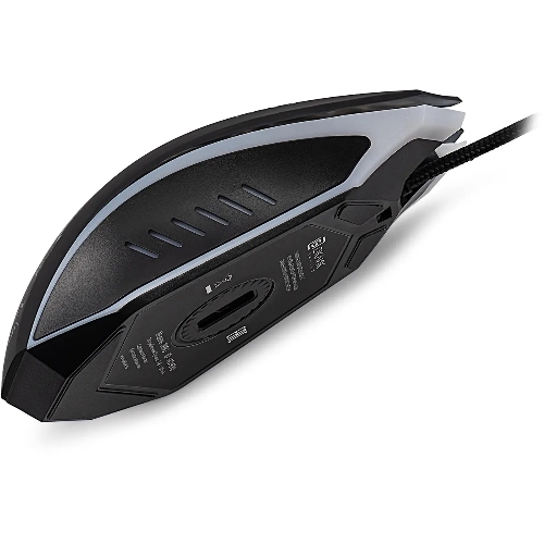 Мышь проводная Oklick 896G черный, 12800 dpi, USB, кнопки - 5
