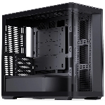 Корпус без блока питания Корпус JONSBO D300 Black MATX без БП, боковая панель из закаленного стекла, mini-ITX, micro-ATX, черный