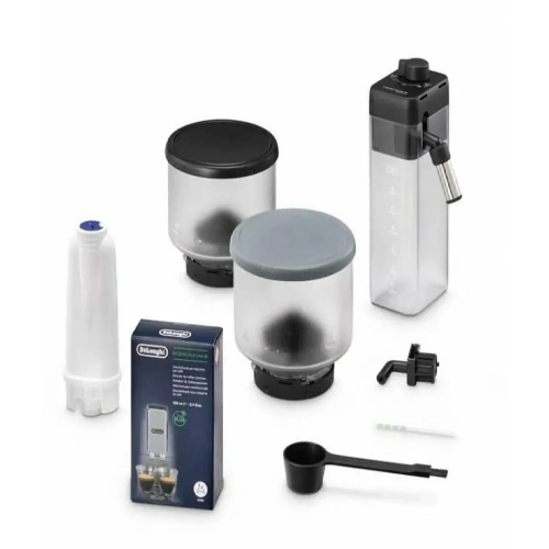 Кофемашина автоматическая DeLonghi EXAM440.55.G серый, исп. кофе - молотый/зерна, 1.4 л, 1450 Вт, 19 Бар.