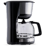 Кофеварка капельная Domfy metal DSM-CM301 1000Вт черный/серебристый