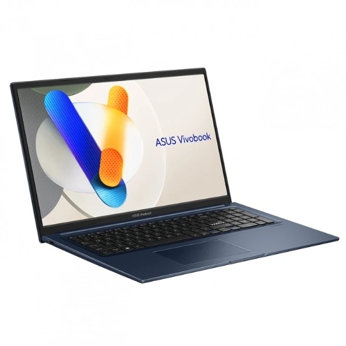 Ноутбук Asus Vivobook 17 X1704VA-AU1017/17.3/IPS/Intel Core 5 120U/16Gb/512Gb/Intel Graphics/Без ОС/синий/2.1kg