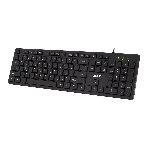 Клавиатура проводная Acer OKW122, USB, черный