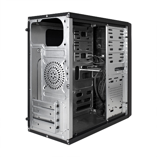 Компьютерный корпус ExeGate EX284032RUS Minitower BA-203U Black, mATX, (без БП), 2хUSB+1хUSB 3.0, Audio
