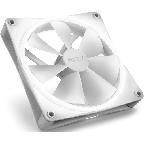 Вентилятор для корпуса Case Cooler NZXT F140 RGb Duo (140x140x25мм, 4-pin PWM, RGb, 84.75CFM, 36dBA, 1800RPM, белый)