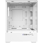 Компьютерный корпус Bloody CC-125 белый без БП mATX 5x120мм 2xUSB2.0 1xUSB3.0 audio bott PSU