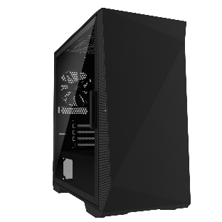 Компьютерный корпус ZALMAN Z1 ICEBERG, MicroATX, черный, WINDOW, 2xCOMBO (3.5