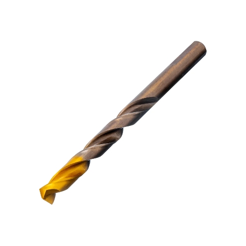 Набор сверл по металлу Denzel 1-10 мм, Р6М5К8-TiN, Golden Tip, 19 шт