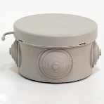 Коробка распределительная TOKOV ELECTRIC ОП 65х40 мм 4 каб. вводов IP54 серый (круг.)