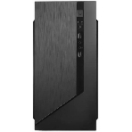 Компьютерный корпус Сase Forza mATX, 450W, 2xUSB 2.0, Black, w/o FAN, 12 см fan PSU, power cord