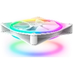 Вентилятор для корпуса Case Cooler NZXT F140 RGb Duo (140x140x25мм, 4-pin PWM, RGb, 84.75CFM, 36dBA, 1800RPM, белый)