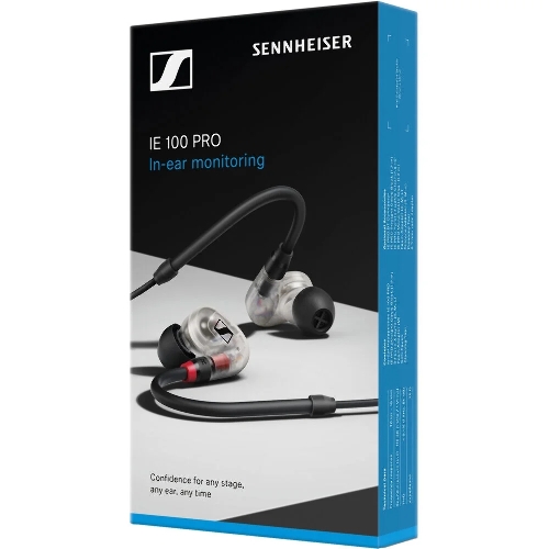 Наушники Sennheiser 508941/ внутриканальные 20-18000Гц съемный кабель 1,3м, 3.5мм 115дБ Ушные вставки трех размеров, прозрачные