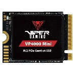 Накопитель SSD Patriot Viper VP4000, 2Tb, PCIe 4.0 x16, M.2 2230, NVMe, R/W 3200/3500, с радиатором