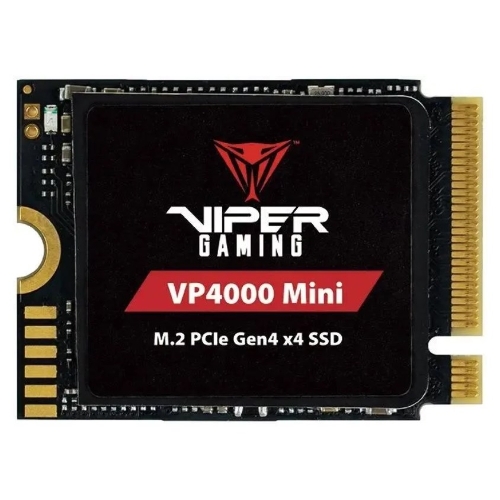 Накопитель SSD Patriot Viper VP4000, 2Tb, PCIe 4.0 x16, M.2 2230, NVMe, R/W 3200/3500, с радиатором