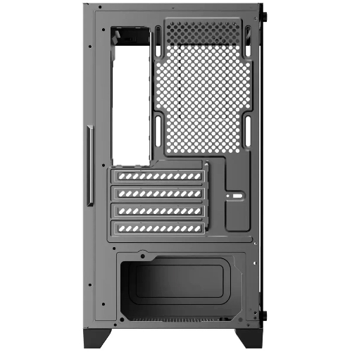 Компьютерный корпус Bloody BD-CC103 черный без БП mATX 7x120мм 1xUSB 2.0 1xUSB 3.0 audio bott PSU