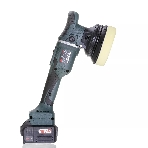 Профессиональная полировальная машина бесщеточная KLPRO KLPS18B-50 125мм (18В, Li-ion-2шт, 5.0А·ч, З/У - 4А, сумка)