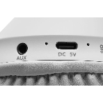 Гарнитура A4Tech 2Drumtek BH300 серебристый, беспроводная + проводная, Bluetooth, до 35 ч