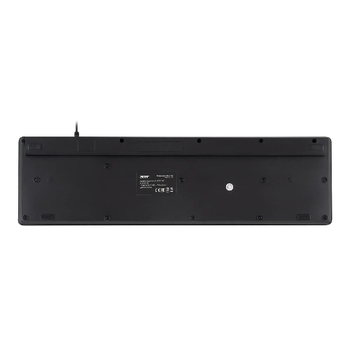 Клавиатура проводная Acer OKW122, USB, черный