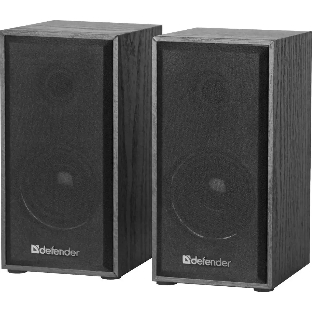Акустическая система Defender SPK-240 2.0 черный (2x3 Вт, USB пит, раз. д. науш.)
