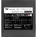 Блок питания Thermaltake Smart RGb 500W (PS-SPW-0500NNFAWE-1), 500Вт, 80 PLUS, 120мм, черный