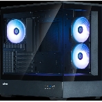 Компьютерный корпус ZALMAN P30 V2, MATX, черный, WINDOW, 2x3.5