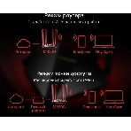Wi-Fi роутер MERCUSYS MR30G, Wi-Fi 5, AC1200, 2.4/5ГГц, 2 LAN, черный