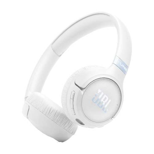 Беспроводные/проводные наушники JBL Tune 680NC белый, накладные, Bluetooth + проводной, адаптивное шумоподавление