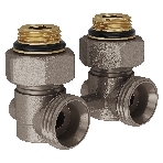 Узел нижнего подключения Royal Thermo угловой 1/2