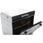 Духовой шкаф электрический Hyundai HEO 6773 IX черный/нержавеющая сталь